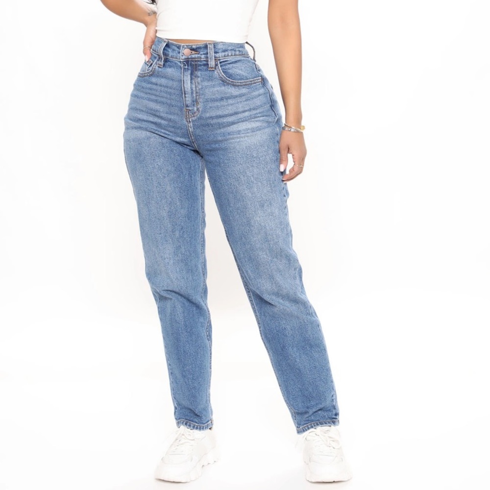 Fashion Nova I Got It From My Mama Jeans - Size 5